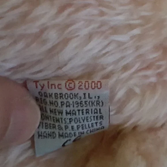Ty Classic Sugarplum Pink Bear 2000 - Picture 6 of 11